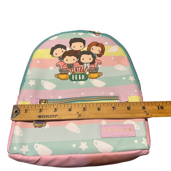 Friends Central Perk Women's Mini Backpack Pastel Bioworld - Picture 5 of 6